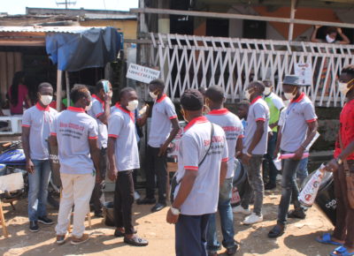 COVID 19 : LE CODAS CARITAS DOUALA SENSIBILISE SUR LE RESPECT DES MESURES BARRIÈRES