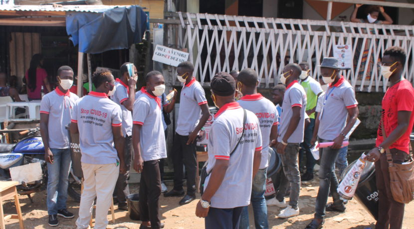 COVID 19 : LE CODAS CARITAS DOUALA SENSIBILISE SUR LE RESPECT DES MESURES BARRIÈRES