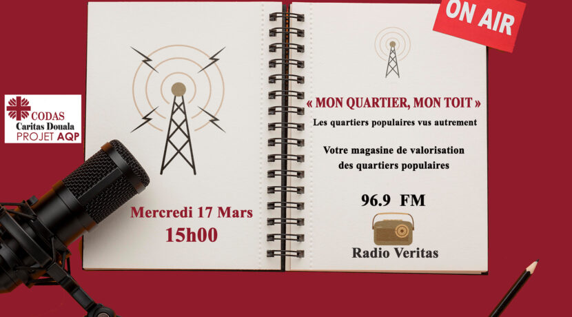 Ière édition de l&rsquo;émission « Mon quartier, mon toit »