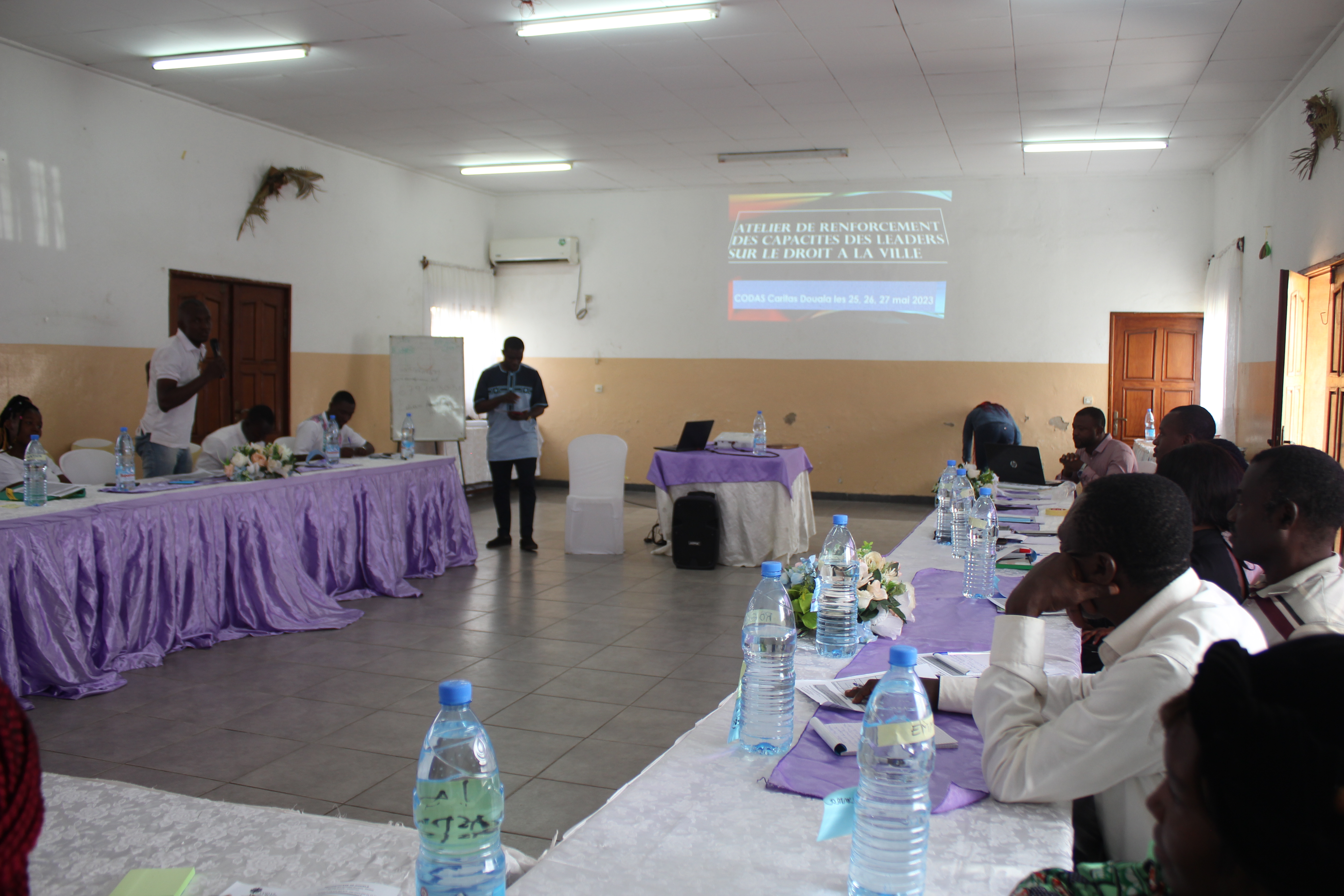 ATELIER DE RENFORCEMENT DES CAPACITES DES LEADERS COMMUNAUTAIRES SUR LE DROIT A LA VILLE